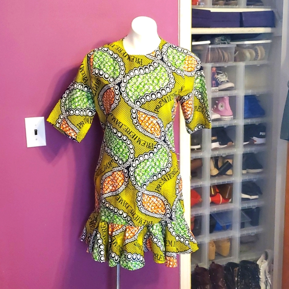 African Print Dress